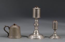 Three Whale Oil Lamps